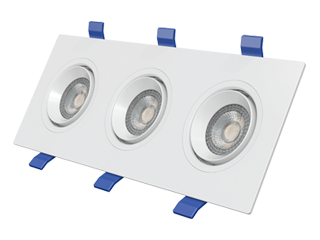 다운라이트 SMT타입 사각 3구
